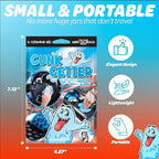 Gunk Getter, Cleaning Gel for Those Hard to Reach Places, Automotive Cup Holder Electronic Keyboard Office, Slime Gel Cleaner Dust Crumb Removal (New Car, 12 Pack)