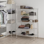Regal Altair 24" Deep x 42" Wide x 64" Height Wire Shelving Kit | 5-Tier | NSF Commercial Storage Rack Unit