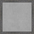 Amanti Art Grey Framed Magnetic Board 27x27 Medium Vision Board for use with Magnets, 100% Metal Sheet to Display Items as Office Decor or for Home Organization in mudroom, Kitchen or Kids Room