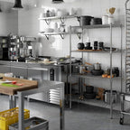 Regal Altair 18" Deep x 36" Wide x 64" Height Wire Shelving Kit | 4-Tier | NSF Commercial Storage Rack Unit