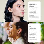 Loop Experience 2 + Loop Link Bundle Reusable Ear Plugs for Concerts, Live Events, Festivals, Motorcycles, Noise Sensitivity & More | 18 dB Noise Reduction
