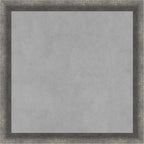 Amanti Art Grey Framed Magnetic Board 18x18 Small Vision Board for use with Magnets, 100% Metal Sheet to Display Items as Office Decor or for Home Organization in mudroom, Kitchen or Kids Room