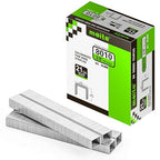 meite 21 Gauge Upholstery Staples, 1/2-Inch Crown with 3/8-Inch Length Galvanized Heavy Duty Staples for Staple Guns MT8016, MT8016S, and MT8016SLN (10 Boxes)