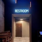 SpellBrite SERVICE Sign | Directional Sign with Neon Look, Green LED Light Source | 24.9" x 6.3"