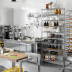 Regal Altair 18" Deep x 30" Wide x 86" Height Wire Shelving Kit | 10-Tier | NSF Commercial Storage Rack Unit