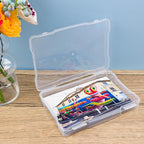 Find Scrapblooms 5×7 Photo Storage Box,Plastic photo keeper With 6 inner 5×7inch photo cases,Card Organzier Craft Storage box for pictures,stamps,seeds (Clear)