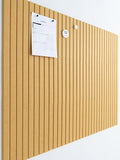 VIVELDA Large Bulletin Board 48"x36" - Office Wall Organizer to Replace your Old Cork Boards for Walls for Office Decor -12-pack Felt Wall Panels to Use in Home Office Decor, Classroom Decor (Mustard)