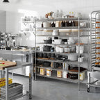 Regal Altair 24" Deep x 60" Wide x 74" Height Wire Shelving Kit | 8-Tier | NSF Commercial Storage Rack Unit