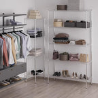 Regal Altair 18" Deep x 48" Wide x 86" Height Wire Shelving Kit | 5-Tier | NSF Commercial Storage Rack Unit