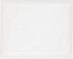GraduationMall 8.5"x11" Smooth Padded Diploma Cover Certificate Holder White,1-Pack
