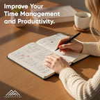 Undated, 2026 Planner, 8.5" x 11" - The #1 Productivity Planner to Achieve Your 2026 Goals - Planner 2026-2027 by PRODUCTIVITY STORE (A4, BLACK)