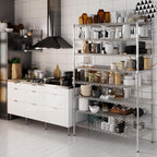 Regal Altair 21" Deep x 48" Wide x 74" Height Wire Shelving Kit | 8-Tier | NSF Commercial Storage Rack Unit