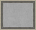 Amanti Art Grey Framed Magnetic Board 25x29 Medium Vision Board for use with Magnets, 100% Metal Sheet to Display Items as Office Decor or for Home Organization in mudroom, Kitchen or Kids Room