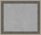 Amanti Art Grey Framed Magnetic Board 25x29 Medium Vision Board for use with Magnets, 100% Metal Sheet to Display Items as Office Decor or for Home Organization in mudroom, Kitchen or Kids Room