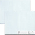 2 Pack 100 Sheets 8.5" x 11" Isometric Graph Paper Pad Landscape for 3D Designs Architecture Landscaping Engineering Drafting (Landscape)