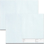 2 Pack 100 Sheets 8.5" x 11" Isometric Graph Paper Pad Landscape for 3D Designs Architecture Landscaping Engineering Drafting (Landscape)