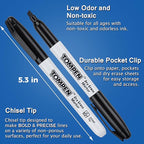 TOMPEN Dry Erase Markers Black,160 Bulk Pack Chisel Tip,Low Odor Quick-Drying Whiteboard Markers for Office Home School Writing Planning