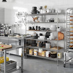 Regal Altair 24" Deep x 60" Wide x 74" Height Wire Shelving Kit | 6-Tier | NSF Commercial Storage Rack Unit