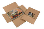 Tape Logic TLM17112BFK Easy-Fold Mailers, 17.25" x 11 1/4" x 2", Kraft (Pack of 50)