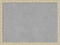 Amanti Art Silver Framed Magnetic Board 22x30 Medium Vision Board for use with Magnets, 100% Metal Sheet to Display Items as Office Decor or for Home Organization in mudroom, Kitchen or Kids Room