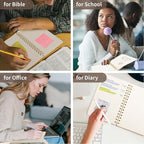 Spiral Notebook-5.75" x 8.125" College Ruled Journal with Inner Pockets and 160 Pages,PU Leather Cover Business Journal, Twin-Wire Binding Notebook Perfect for Office & Home School Supplies Coffee