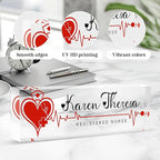 Custom Office Name Plate, Personalized Gifts for Women & Men, Appreciation Gifts for Employees, Boss, Teacher - Office Desk Accessory