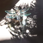 H&D HYALINE & DORA Crystal Dragonfly Figurine Glass Animal Figurines Collectibles Home Decor Paperweight