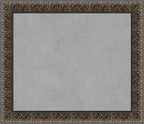 Amanti Art Black Framed Magnetic Board 25x29 Medium Vision Board for use with Magnets, 100% Metal Sheet to Display Items as Office Decor or for Home Organization in mudroom, Kitchen or Kids Room