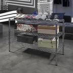 Regal Altair 18" Deep x 42" Wide x 27" Height Wire Shelving Kit | 3-Tier | NSF Commercial Storage Rack Unit