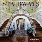 Graphique 2026 Stairways Wall Calendar | 12” x 12” | Thick Paper | Home & Office Organizer | Large Monthly Grid | 3 Languages & Marked Holidays | 4 Month Preview Page for 2027