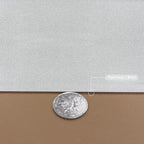 Zinkooat Leather Table Cover,1.8mm Thick,30x60 Inch Desk Cover,Large Desk Mat,Table Protector,Table Cover Protector,Kitchen Table Cover,Dining Table Mat,(Khaki+Silvery,30x60)