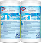 Clorox Disinfecting Cleaning Wipes Variety Pack, 75 Count Each, Pack of 2 (Package May Vary)