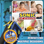SONIC THE HEDGEHOG Pencil Case for Kids Stationery Set Pens Colored Pencils Mini Notebook School Supplies Gamer Gifts for Boys