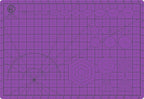 KC GLOBAL A3 (19"x13") Professional Grade Self-Healing Cutting Mat (Purple) - Odor-Free, Double-Sided, Eco-Friendly, Non-Slip, Premium Desk mat for DIY, Crafting, Model Building,and Art Projects