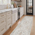 GENIMO Runner Rug 2'6"x8 Machine Washable Non Slip Vintage Hallway Runner Rug, Low Pile Lightweight Rugs for Indoor Entryway, Hallway, Kitchen and Corridor