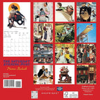Graphique 2026 Saturday Evening Post Mini Wall Calendar | 7” x 7” | Thick Paper | Home & Office Organizer | Large Monthly Grid | 3 Languages & Marked Holidays | 4 Month Preview Page for 2027