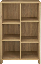 ClosetMaid 16053 Premium Adjustable 6-Cube Organizer, Weathered Oak