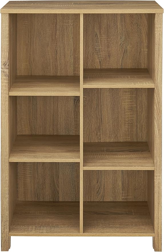 ClosetMaid 16053 Premium Adjustable 6-Cube Organizer, Weathered Oak