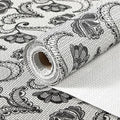 ALIUNI Drawer and Shelf Liner, Non-Slip Kitchen Cabinet Liners Non-Adhesive Thick Strong Grip Waterproof Washable Mats Protect Dresser Shelves Cupboard Bathroom Cabinets, Boho: Floral, 12 in X 10 FT