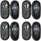 [4 Units] Presentation Clicker with 4 Cases: PowerPoint Wireless Presenter Remote USB Type C Rechargeable Red Laser Pointer Clickers Computer Project Mac PPT Slideshow Google Slide Advancer