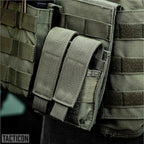 Tacticon P1 P2 P3 BattlePouch | Universal Pistol Mag Pouch | Combat Veteran Owned Company | Molle Single Double Triple Pistol Magazine Holster for Ammo | Tactical Bag Accessories Holder
