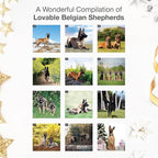 RED EMBER Belgian Shepherds 2026 Wall Calendar 12 Month | 12" x 24" Open | Thick & Sturdy Paper | Holiday Gift | Cute Puppy Dog Calendar 2026