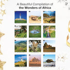 RED EMBER Africa 2026 Wall Calendar 12 Month | 12" x 24" Open | Thick & Sturdy Paper | Holiday Gift | Travel Calendar 2026