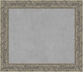 Amanti Art Silver Framed Magnetic Board 25x29 Medium Vision Board for use with Magnets, 100% Metal Sheet to Display Items as Office Decor or for Home Organization in mudroom, Kitchen or Kids Room