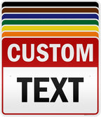 Custom Sign, Custom Sign for Business, Indoor/Outdoor use. 24x30 Inches, 3M EGP Reflective, Rust Free .080 Aluminum, Fade Resistant, Made in USA by My Sign Center (Header)