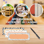 30 Name Tags Labels - Minimalism Print Self Adhesive Name Plates, Desk Label, Locker Stickers for Classroom School, Student, Teacher Decorations & Supplies - A08