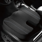 Skechers Seat Cushion, Air Cooled Memory Foam Cushion for Office Chair,Ergonomic Office Desk Accessories for Tailbone Pain Relief,Chair Cushions for Long Sitting Office Workers,Car Drivers,Black