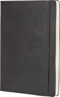 Amazon Basics Daily Planner and Journal, Soft Cover, 8.5 inch x 11 inch, Black