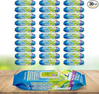 Juniper CLEAN Wet Floor Wipes, Multi Surface Floor Cleaner Wet Mop Pads Fit Swiffer Sweeper Mop, Fresh Scent & Plant-Based Textured Cloth Trap Absorb Dirt, 20 Count (Pack of 30)
