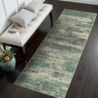 GENIMO Runners for Hallways, 2x6 Washable Runner Rug Non-Slip, Long Runner Rugs with Rubber Backing, Low Pile Lightweight Rugs for Kitchen, Bedroom, Bathroom, Entryway, Sage Green